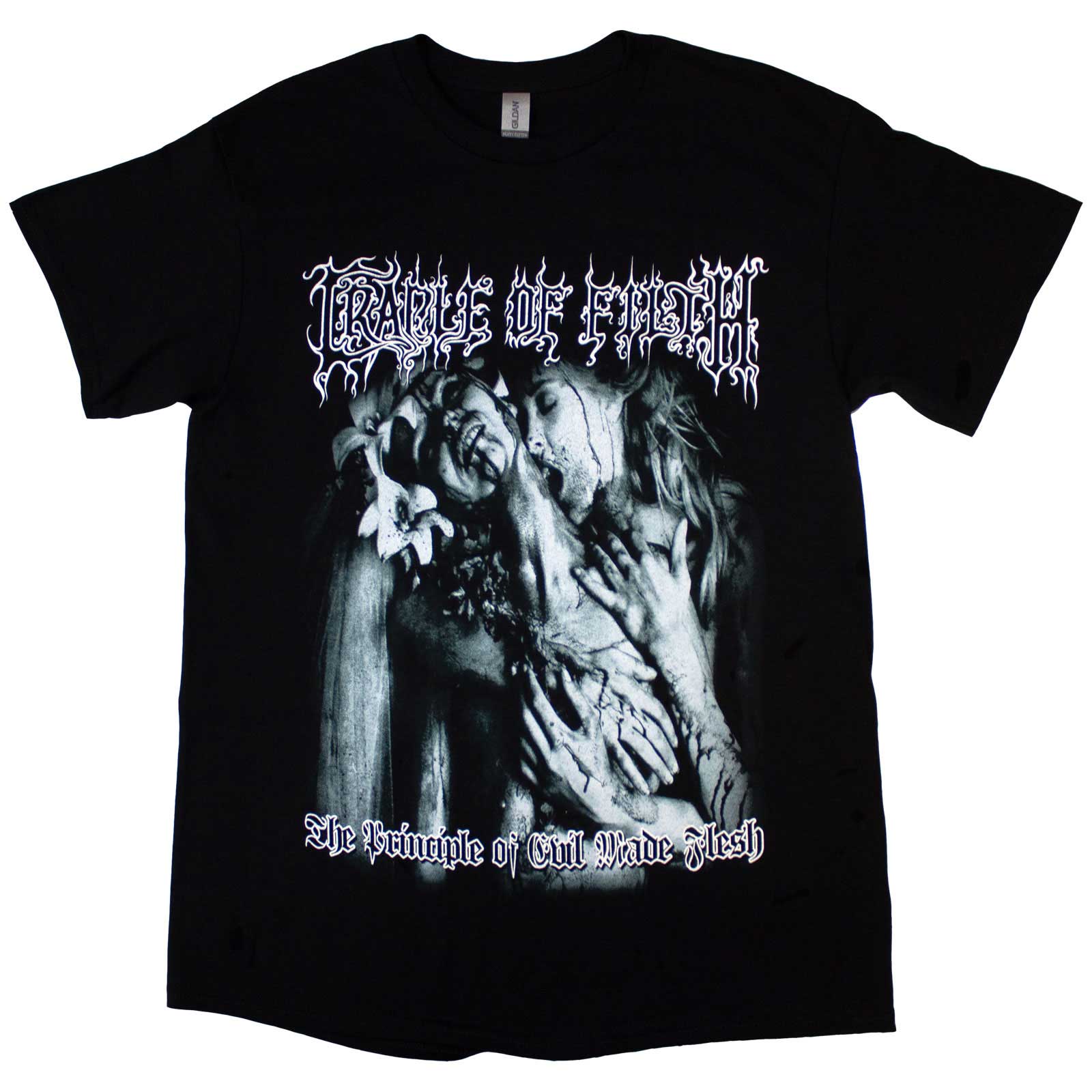 Cradle Of Filth Unisex T-Shirt: Supreme Vampiric Evil (Black) (Back Print)