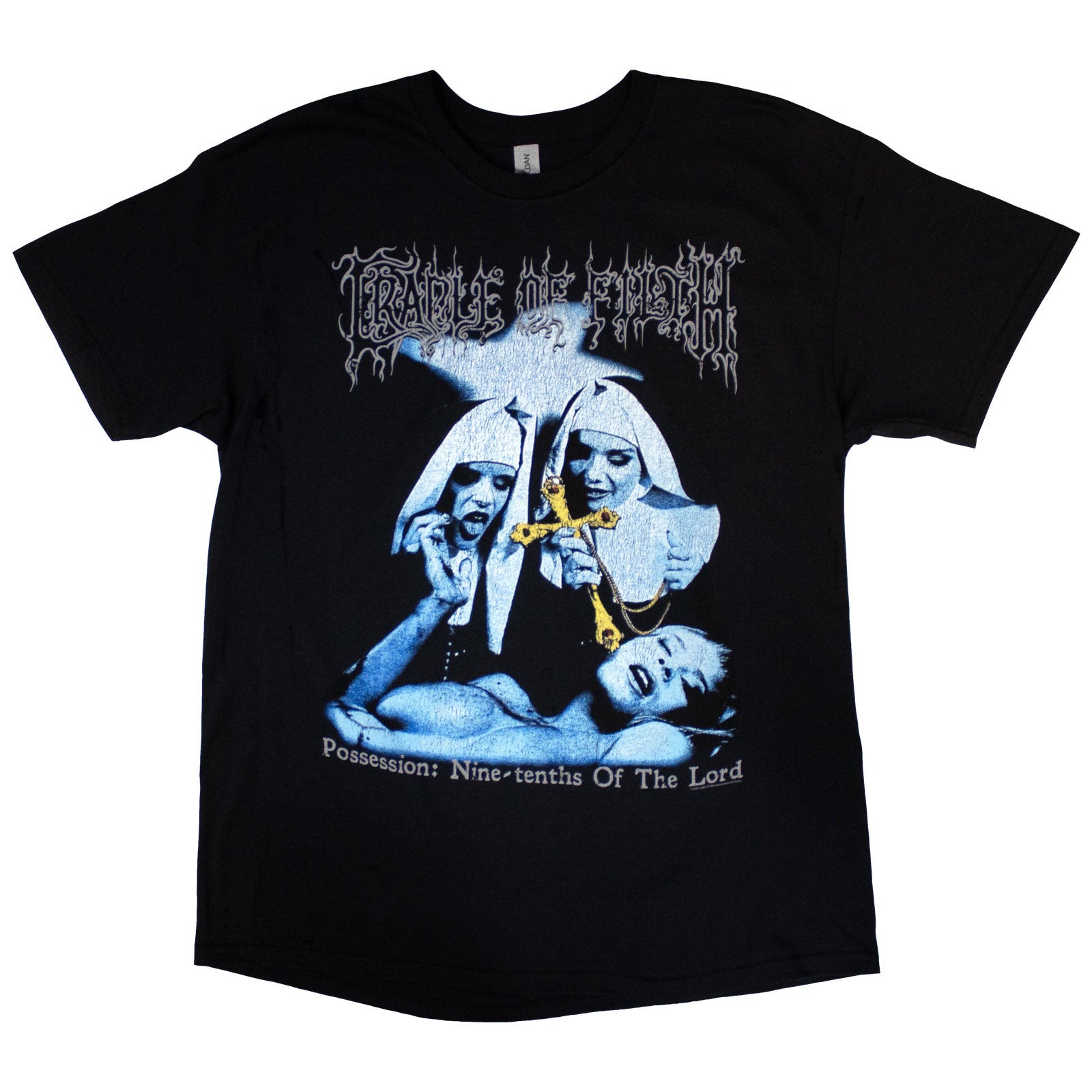 Cradle Of Filth Unisex T-Shirt: Decadence (Black) (Back Print)