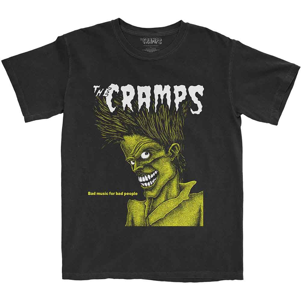 The Cramps Unisex T-Shirt: Bad Music (Black)