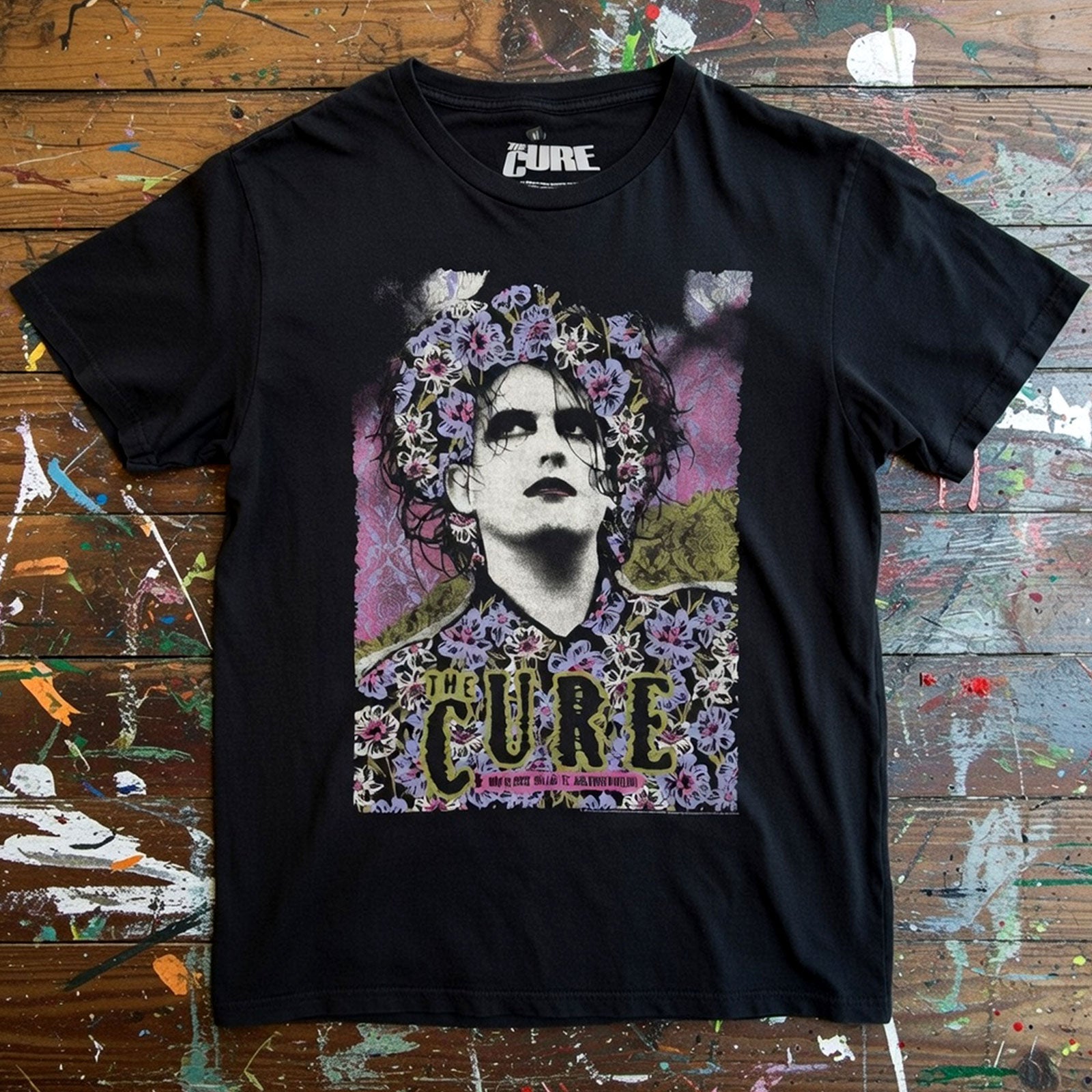 The Cure Unisex Premium Carbon T-Shirt: Dallas Poster 05.13.23 (Black)
