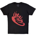 The Cure Unisex Premium Carbon T-Shirt: Swirl Logo (Black)