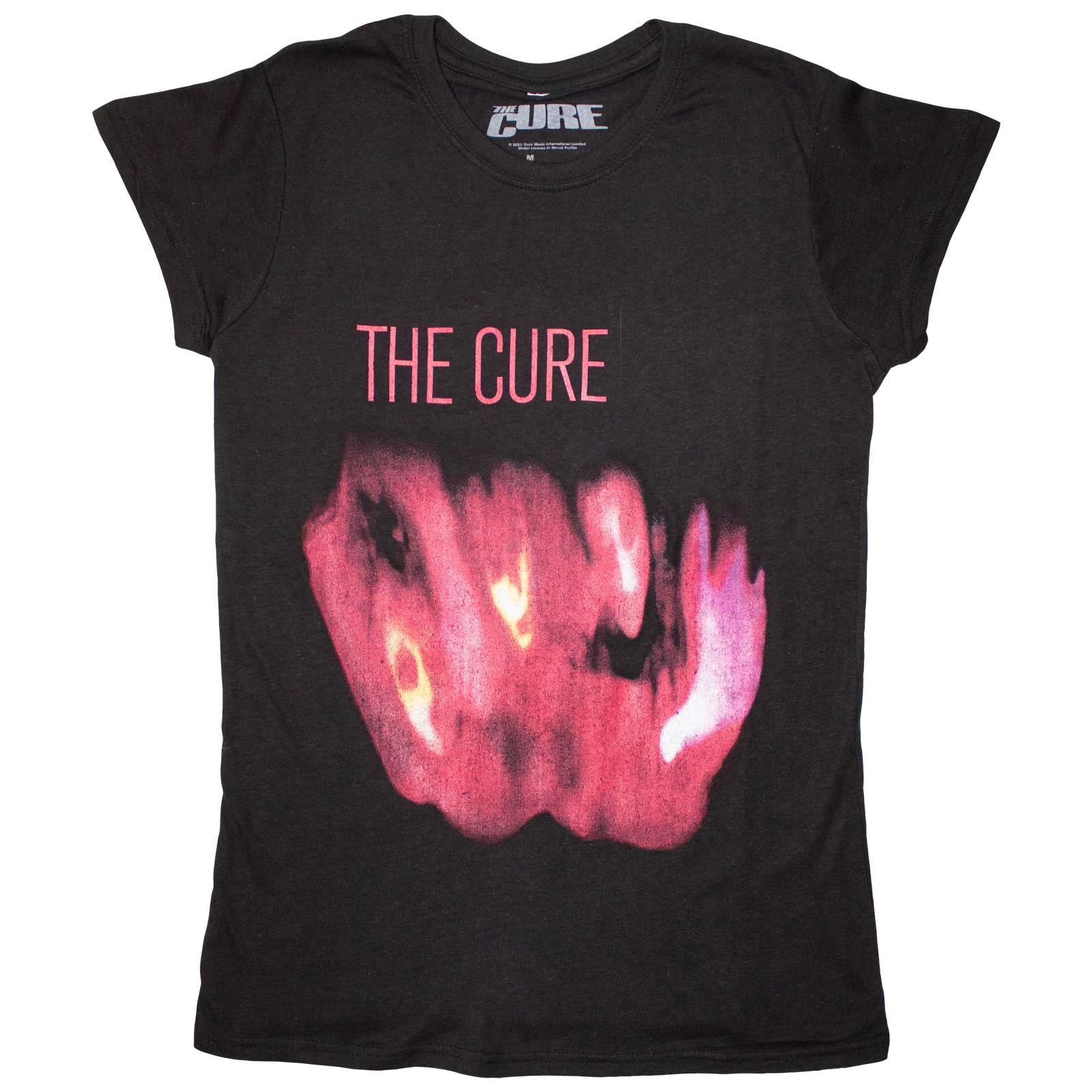 The Cure Ladies T-Shirt: Pornography (Black)