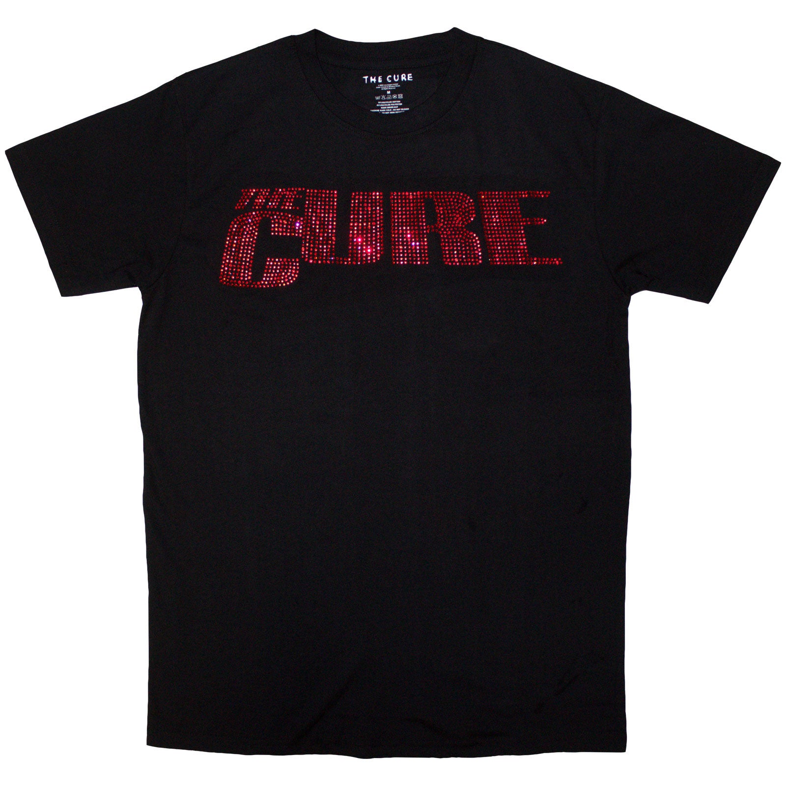 The Cure Unisex T-Shirt: Logo (Black) (Embellished)