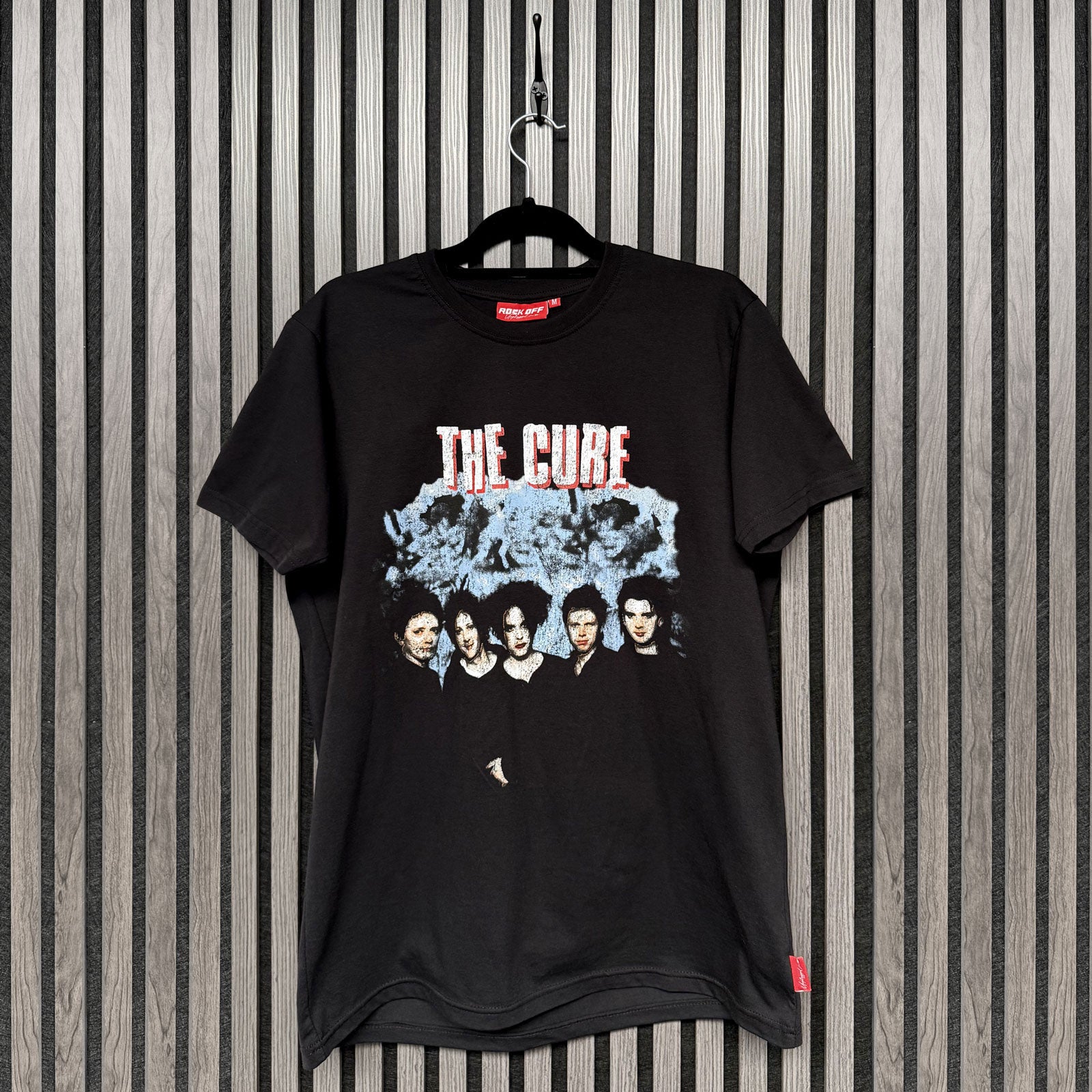 The Cure Unisex Unplugged T-Shirt: Swing Tour '96 (Black) (Back Print)