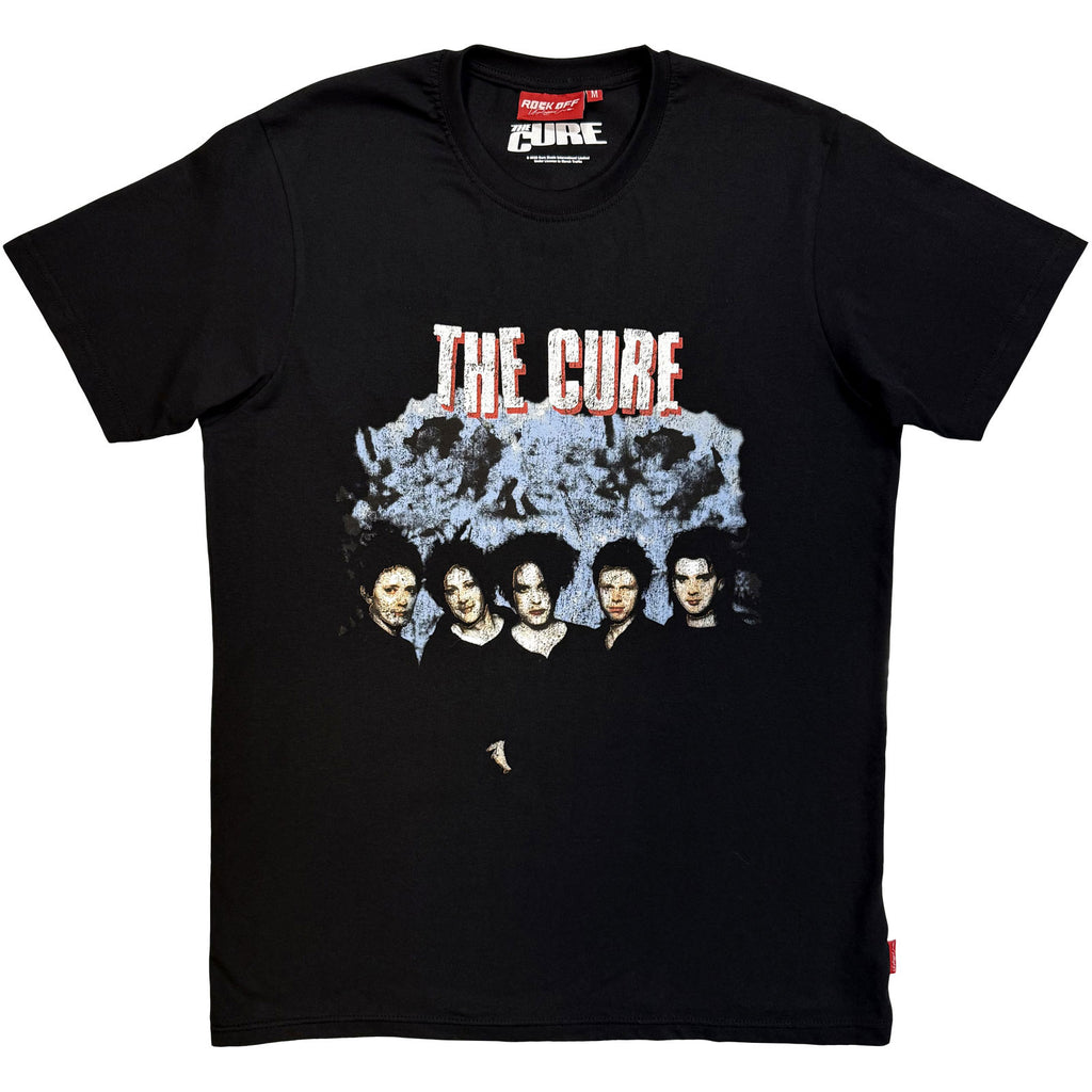 The Cure Unisex Unplugged T-Shirt: Swing Tour '96 (Black) (Back Print)