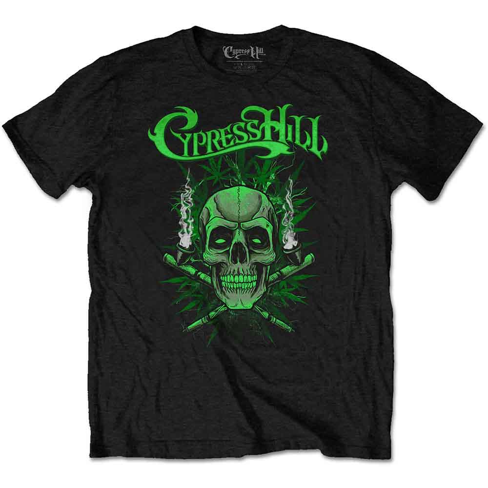 Cypress Hill Unisex T-Shirt: Twin Pipes (Black)