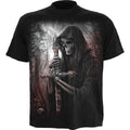 Spiral Unisex T-Shirt: Soul Searcher (Black) (Back Print)