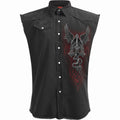 Spiral Unisex Worker Shirt: The Dead (Black) (Back Print)