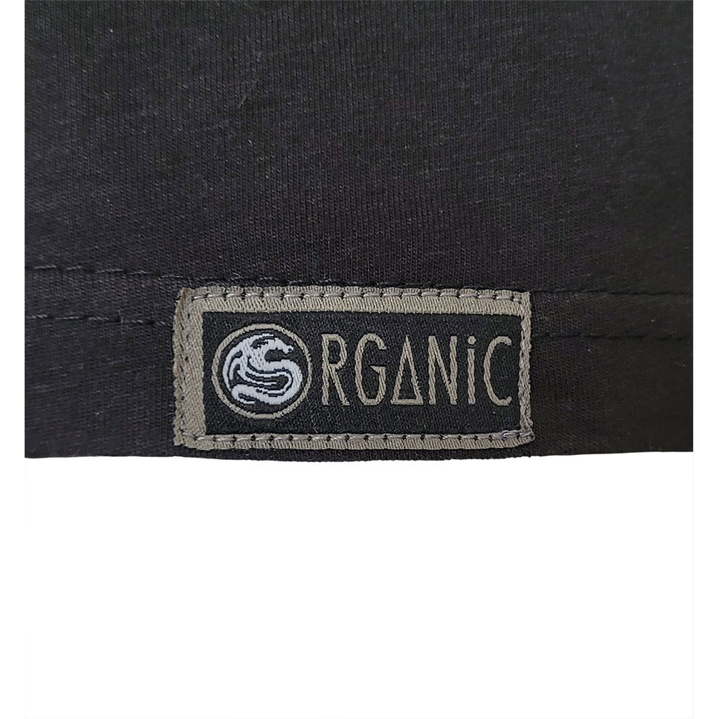 Spiral Unisex Organic T-Shirt: Lucid Dreams (Black) (Back Print)