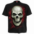 Spiral Unisex T-Shirt: Gothic Runes Glow in the Dark (Black)