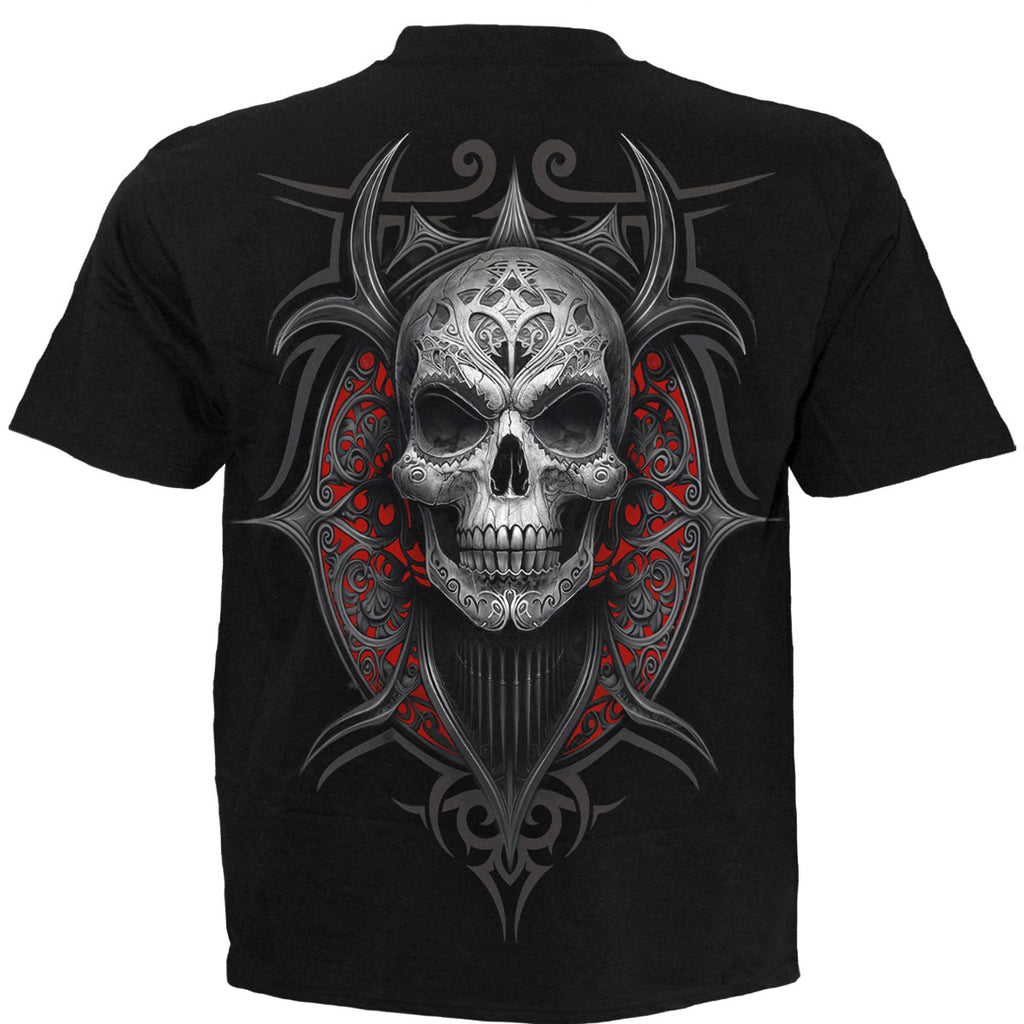 Spiral Unisex T-Shirt: High Priestess (Black) (Back Print)