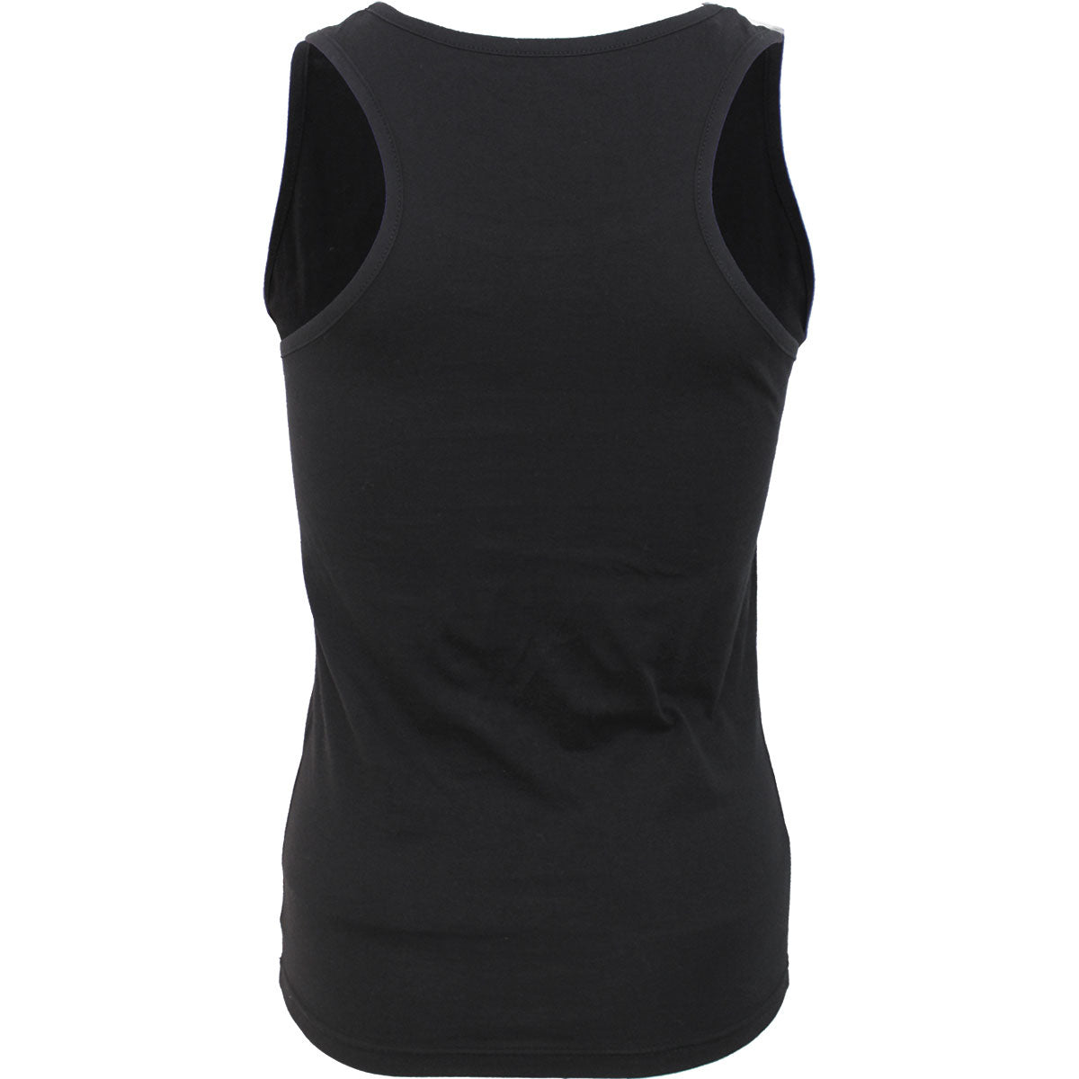 Spiral Ladies Razor Back Vest T-Shirt: Reaperess (Black)