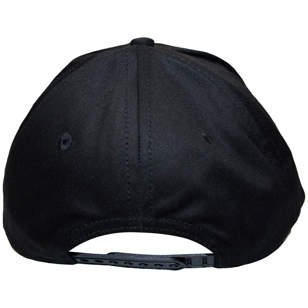 The Damned Unisex Baseball Cap: Red Text Logo (Black)