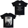Darkthrone Unisex T-Shirt: Pre-Historic Metal (Black) (Back Print)