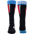 David Bowie Unisex Crew Socks: Red Flash (Black)  (UK Size 6.5 - 11)