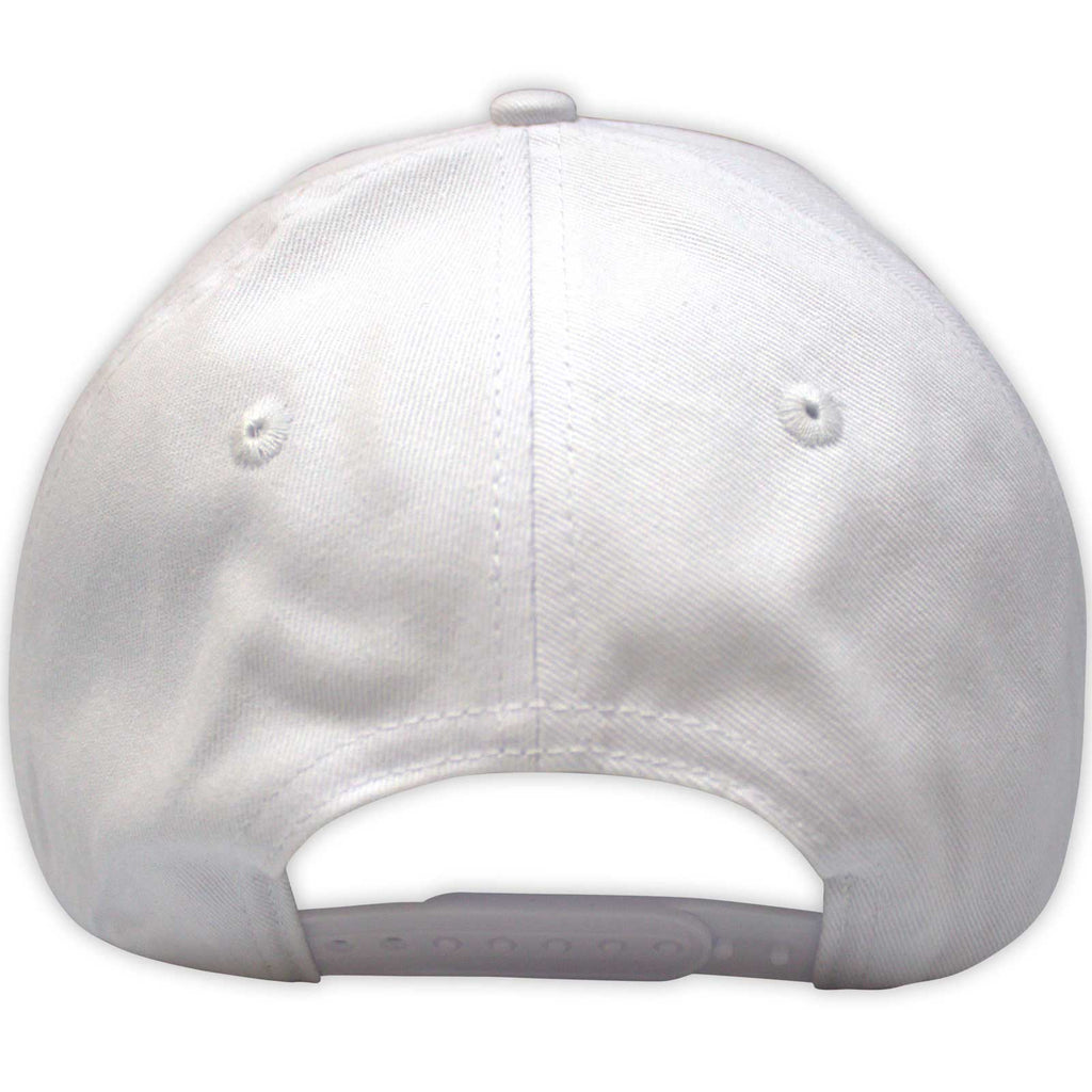 Don Broco Unisex Baseball Cap: Orange Logo (White)
