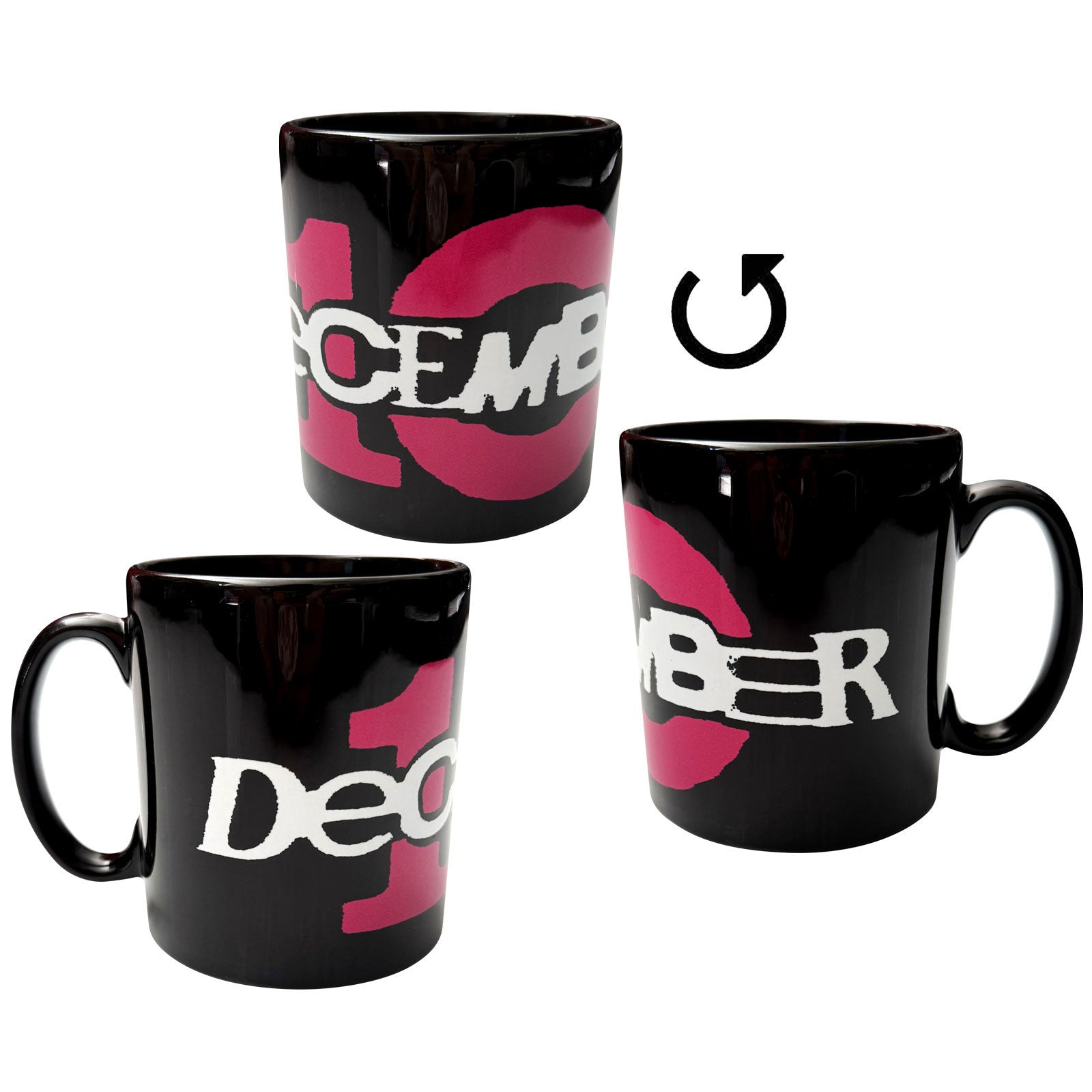 December 10. Unboxed Mug: Logo (Black)