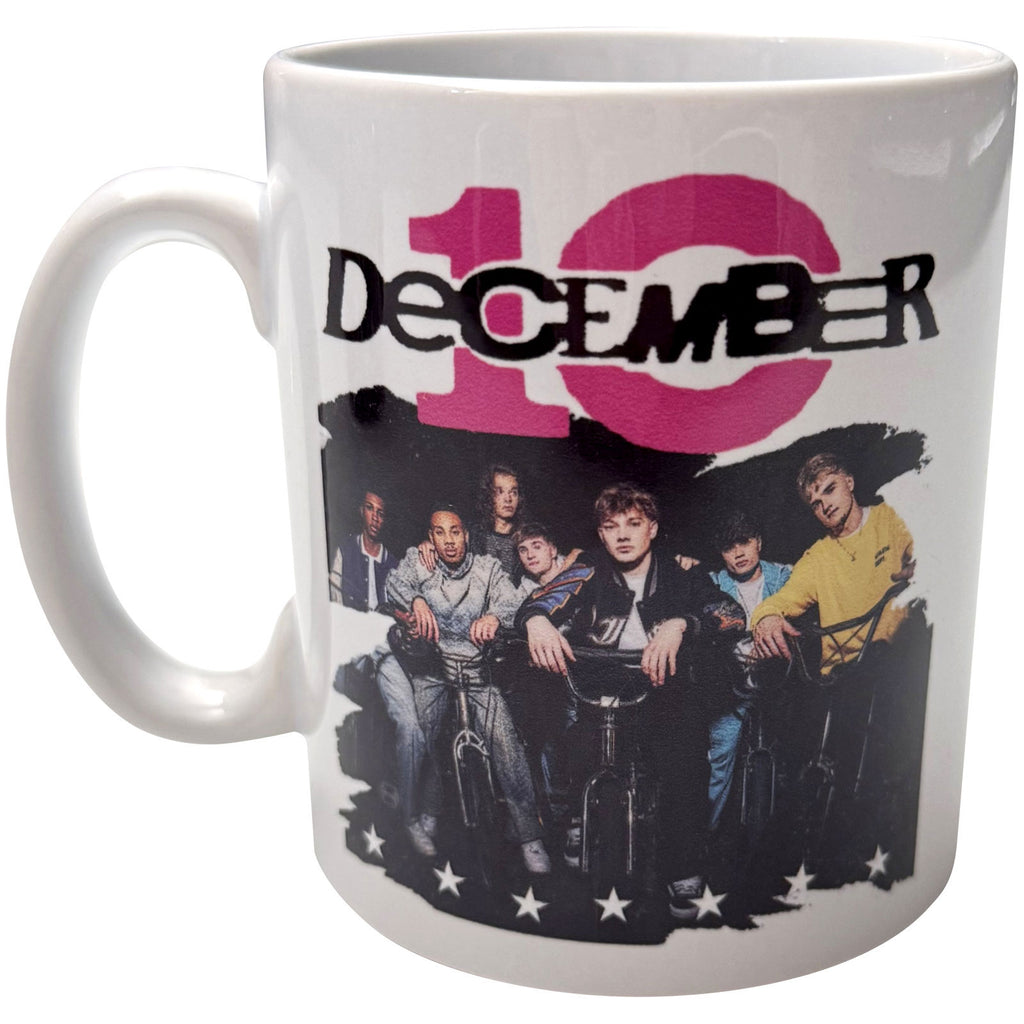 December 10. Unboxed Mug: Bike Poster (White)