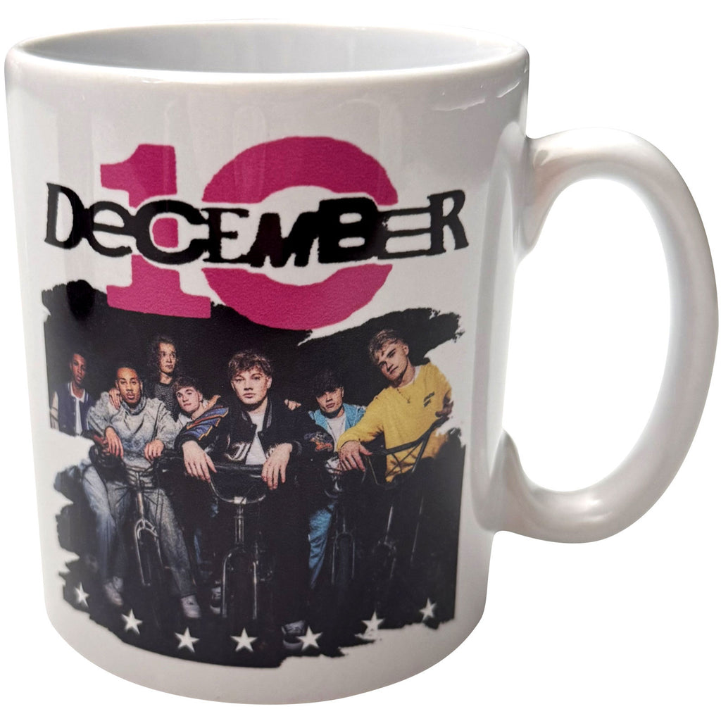 December 10. Unboxed Mug: Bike Poster (White)