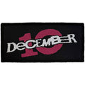 December 10. Woven Patch: Logo