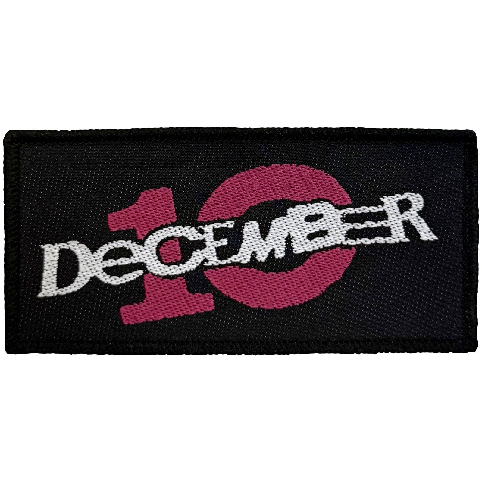 December 10. Woven Patch: Logo
