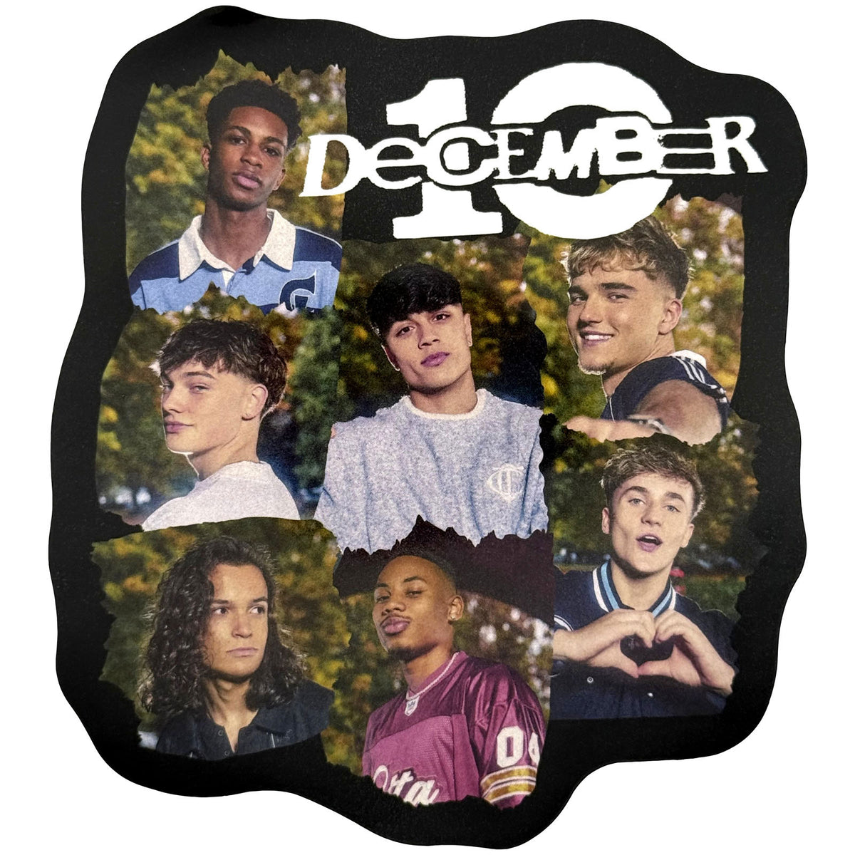 December 10. Sticker: Ripped Frame