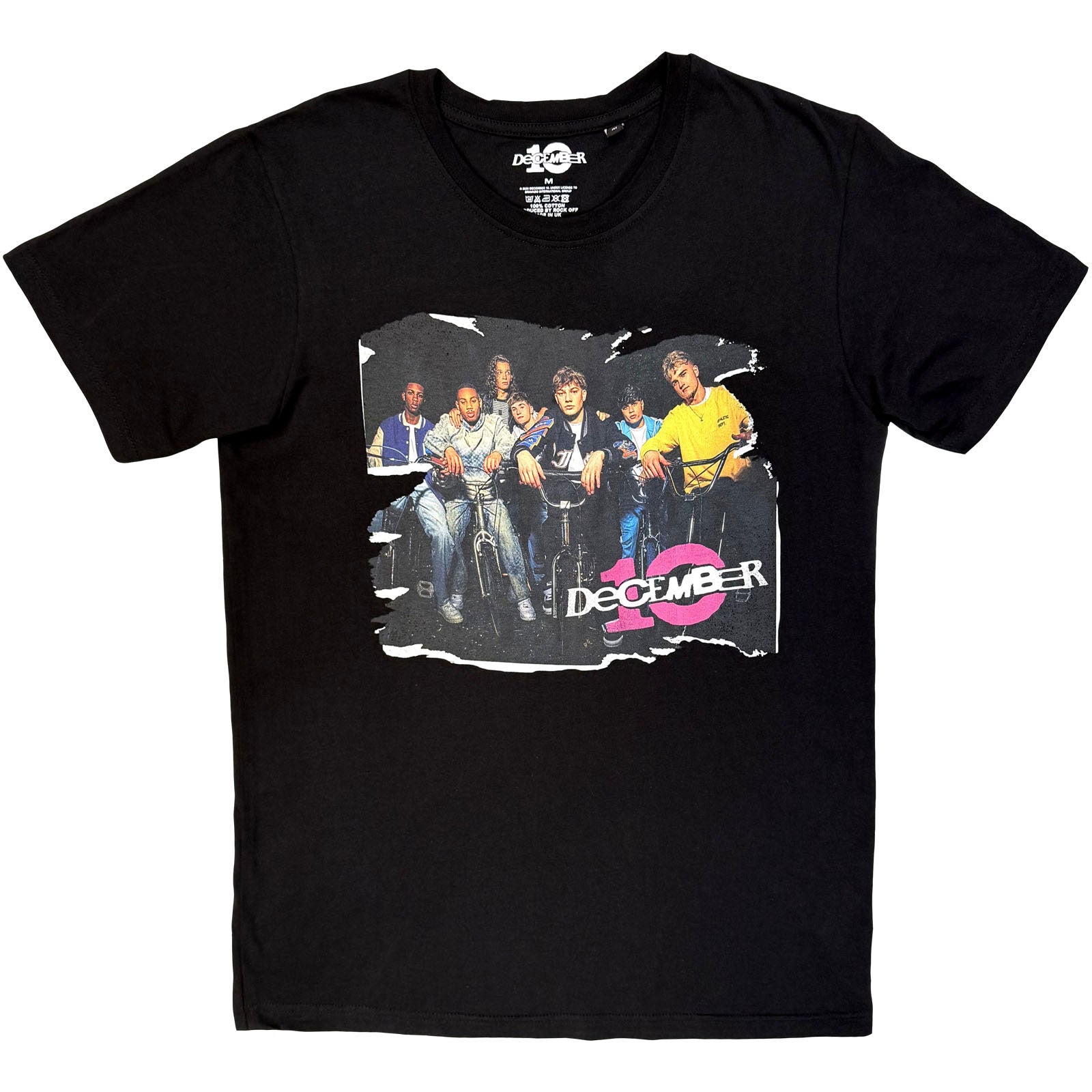 December 10 Ladies T-Shirt: Bike Poster (Black)