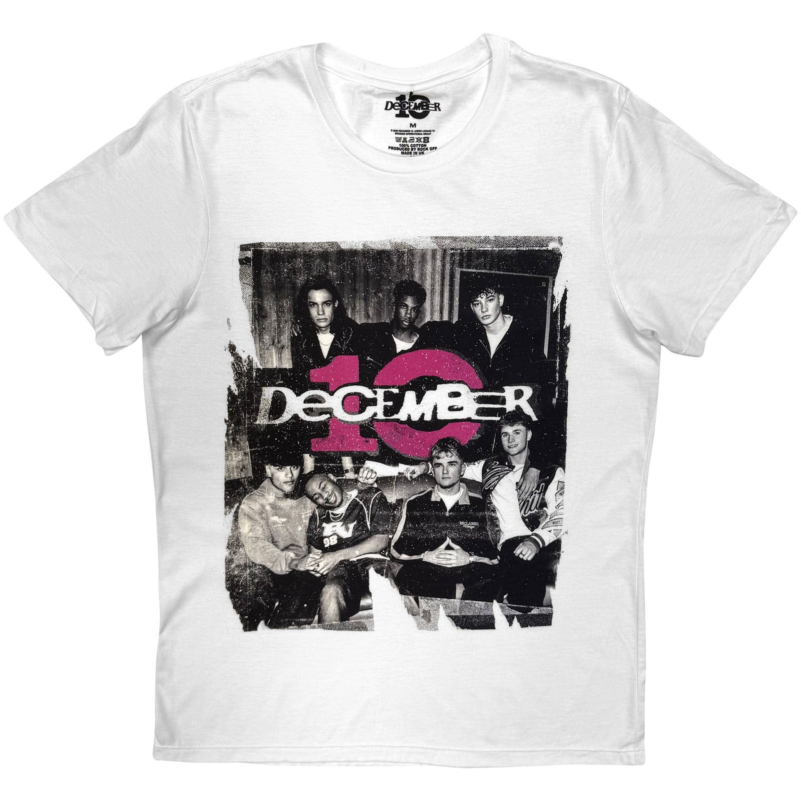 December 10. Ladies T-Shirt: Torn (White)