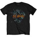 Def Leppard Unisex T-Shirt: Shatter (Black)
