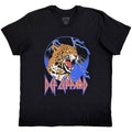 Def Leppard Unisex T-Shirt: Lightning Leopard (Black)