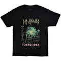 Def Leppard Unisex T-Shirt: Tokyo (Black)