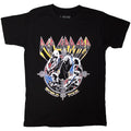 Def Leppard Unisex T-Shirt: World Tour (Black)