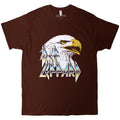 Def Leppard Unisex T-Shirt: Eagle (Brown)