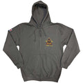 Def Leppard Unisex Zipped Hoodie: Logo Tour 2019 (Charcoal Grey) (Ex-Tour)