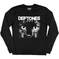 Deftones Unisex 2 In 1 Layered Long Sleeve T-Shirt: Sphynx (Black)