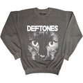 Deftones Unisex Sweatshirt: Sphynx (Charcoal Grey)