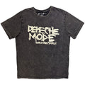 Depeche Mode Unisex Stone Wash T-Shirt: People Are People (Charcoal Grey)
