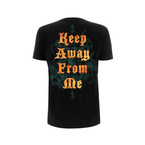 DevilDriver Unisex T-Shirt: Keep Away from Me (Black) (Back Print)