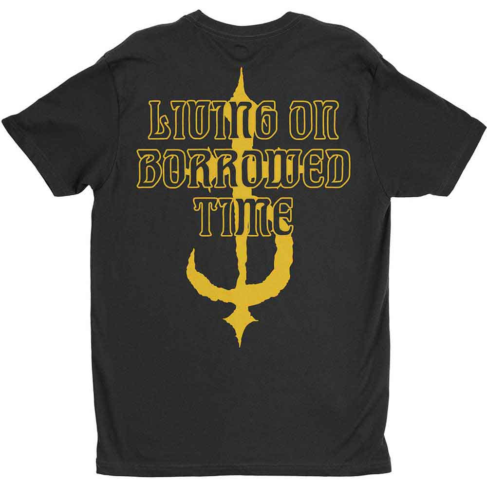 DevilDriver Unisex T-Shirt: Borrowed (Black) (Back Print)