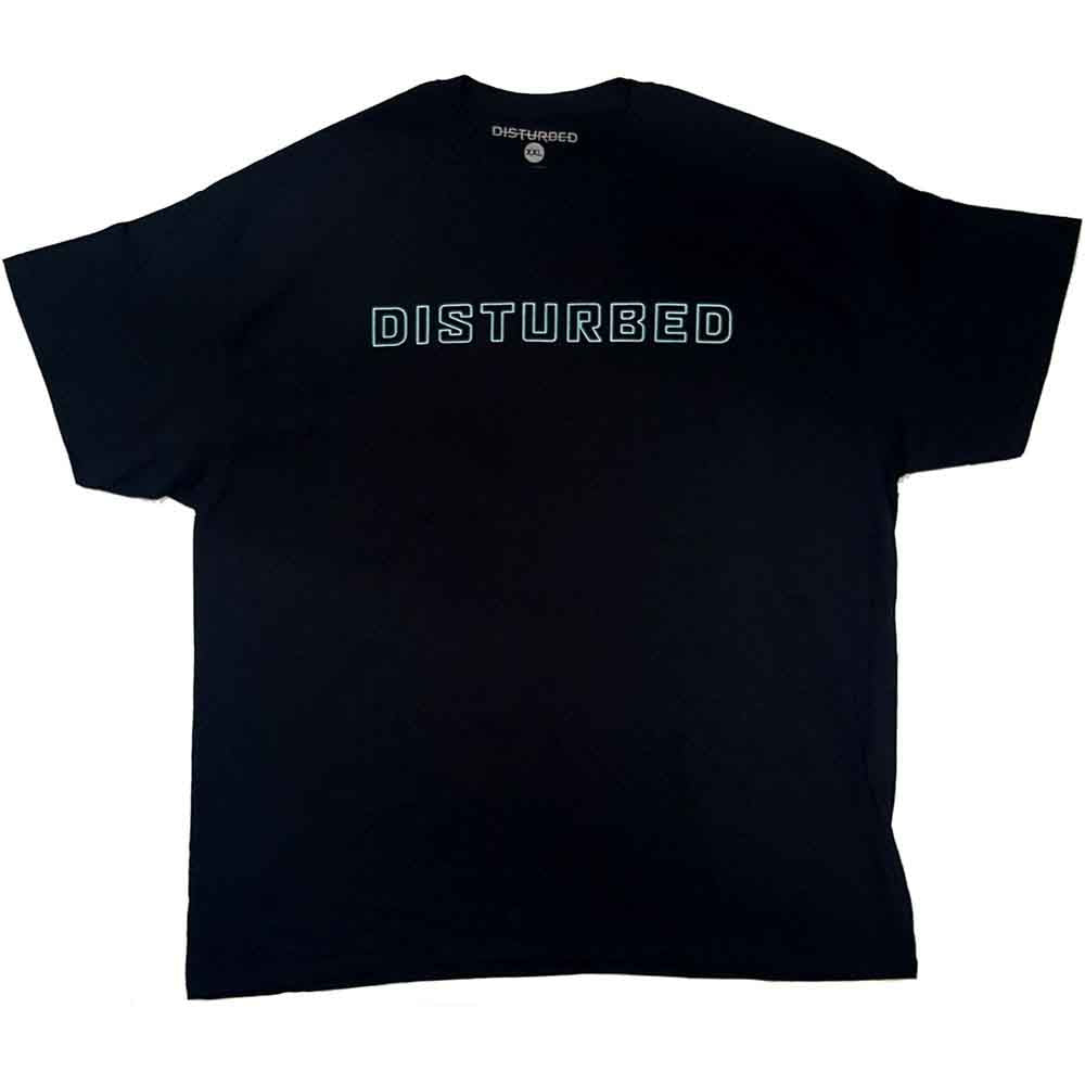Disturbed Unisex T-Shirt: I Am A Disturbed One (Black) (Back Print)