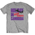 Dead Kennedys Unisex T-Shirt: Holiday Plane (Grey)