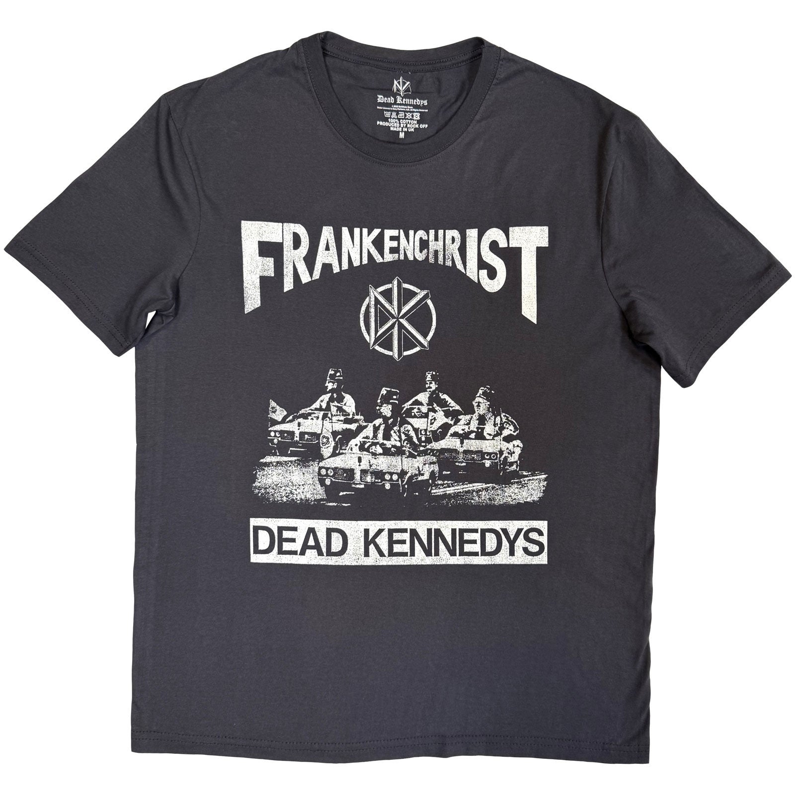 Dead Kennedys Unisex T-Shirt: Frankenchrist (Charcoal Grey)