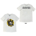 Dead Kennedys Unisex T-Shirt: Adventure (White) (Back Print)