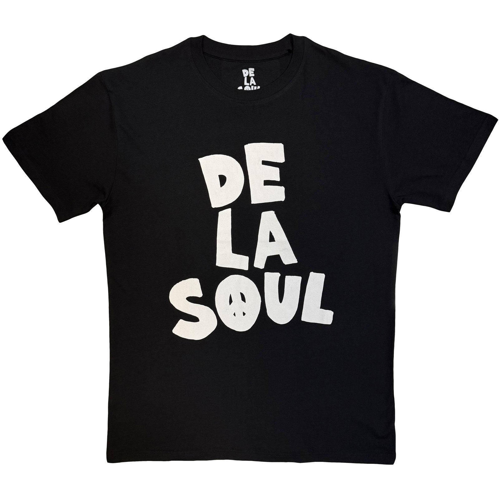 De La Soul Unisex T-Shirt: Logo Mono (Black)