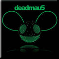 Deadmau5 Fridge Magnet: Green Head