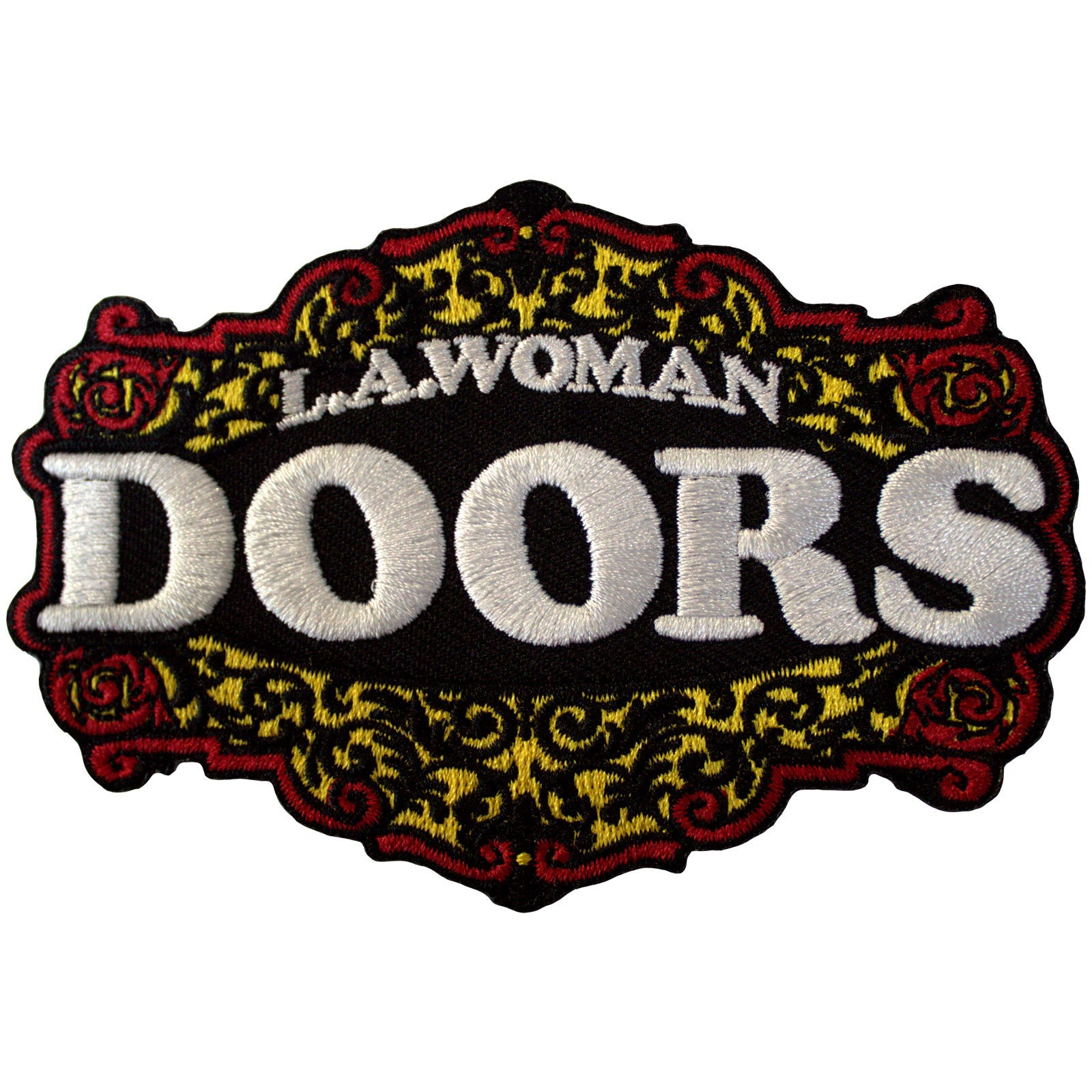 The Doors Standard Patch: LA Woman