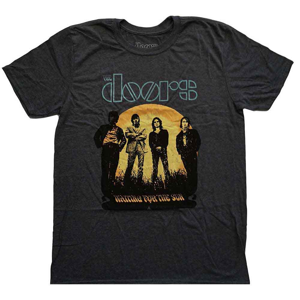 The Doors Unisex T-Shirt: Waiting for the Sun (Grey)