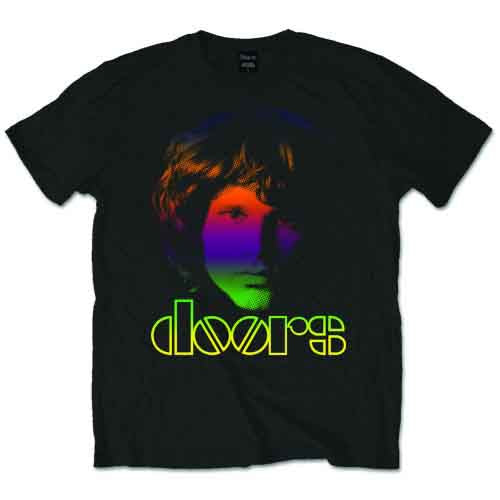 The Doors Unisex T-Shirt: Morrison Gradient (Black)