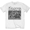 The Doors Unisex T-Shirt: Jim on Floor (White)