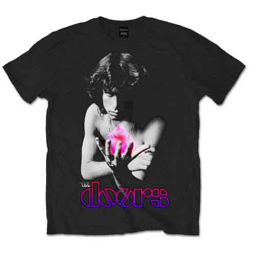 The Doors Unisex T-Shirt: Psychedelic Jim (Black)